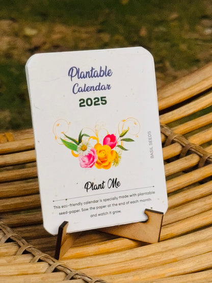 Plantable Calendar 2025 (Pack Of 2)